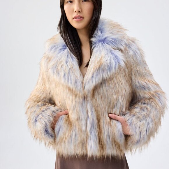 Unreal Fur - Harmony Faux Fur Jacket - Picture 1 of 15